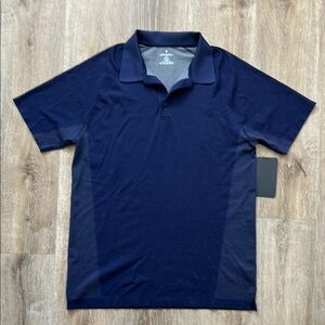 Men's Fabletics Navy Blue Polo Shirt